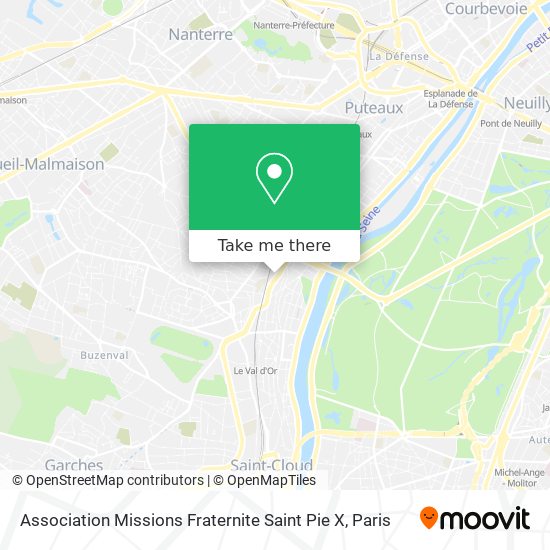 Association Missions Fraternite Saint Pie X map