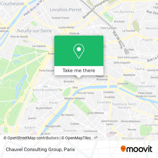 Chauvel Consulting Group map