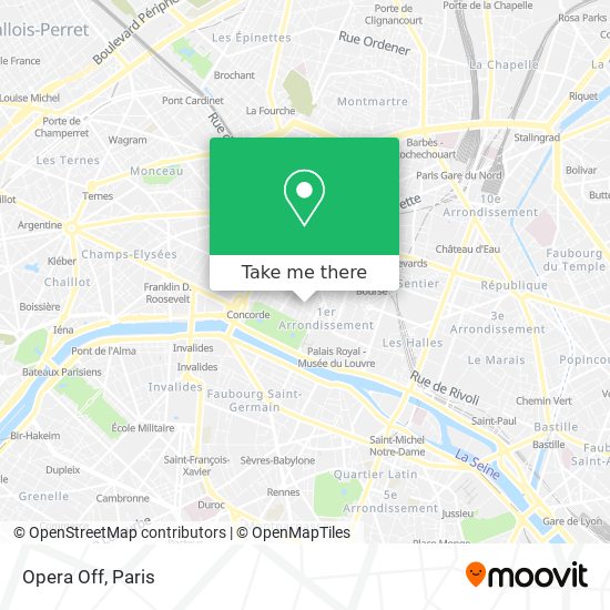 Opera Off map