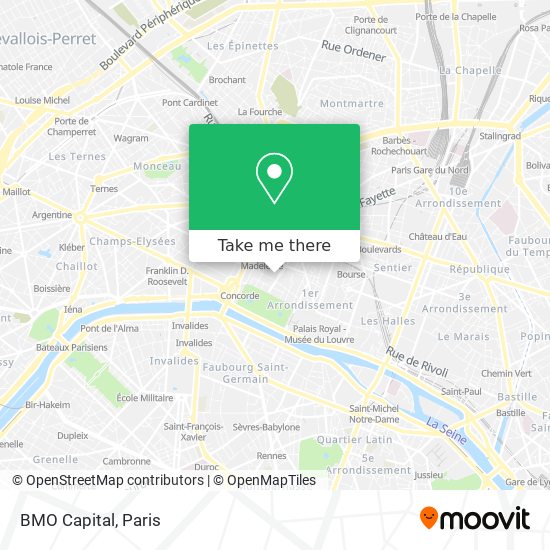 BMO Capital map