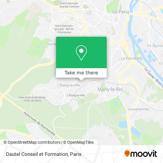 Dautel Conseil et Formation map