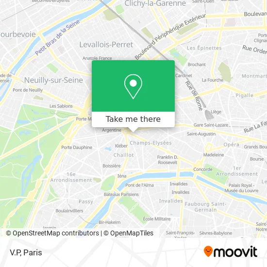 V.P map