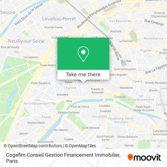 Cogefim Conseil Gestion Financement Immobilier map