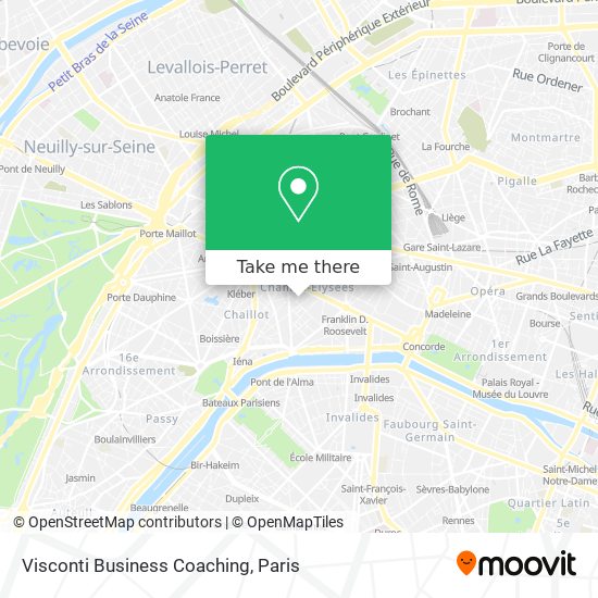 Visconti Business Coaching map