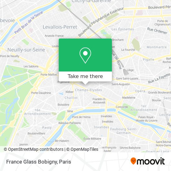 Mapa France Glass Bobigny