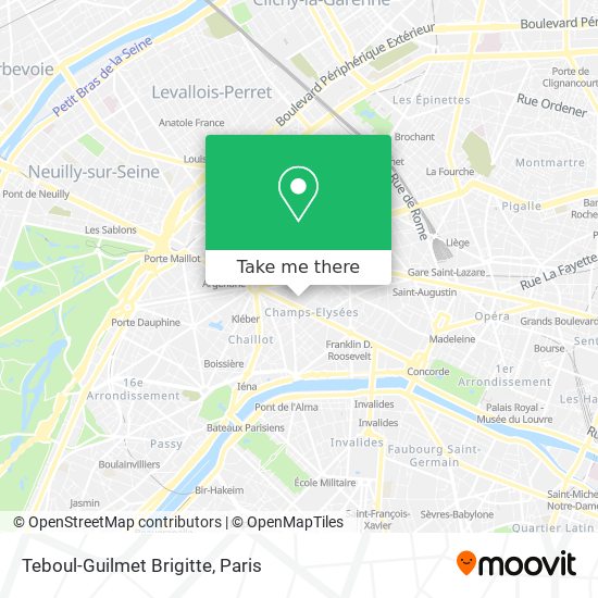Teboul-Guilmet Brigitte map