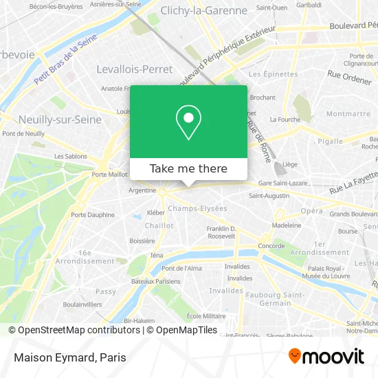 Maison Eymard map
