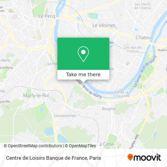 Centre de Loisirs Banque de France map