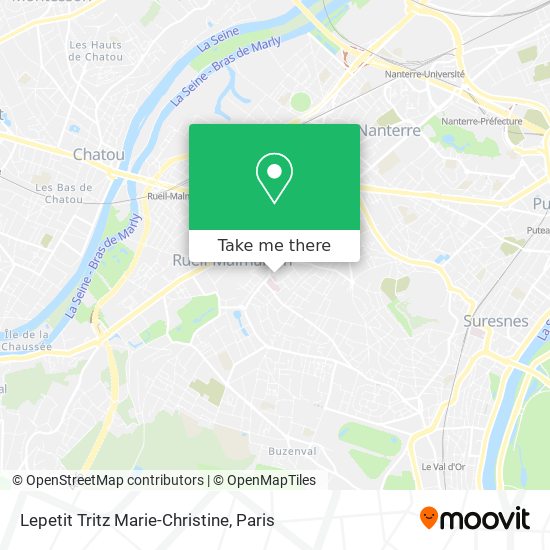 Mapa Lepetit Tritz Marie-Christine