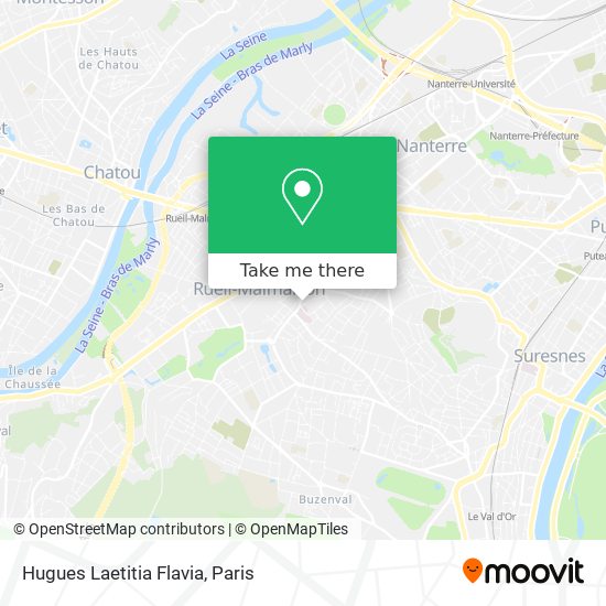 Mapa Hugues Laetitia Flavia