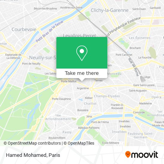 Mapa Hamed Mohamed