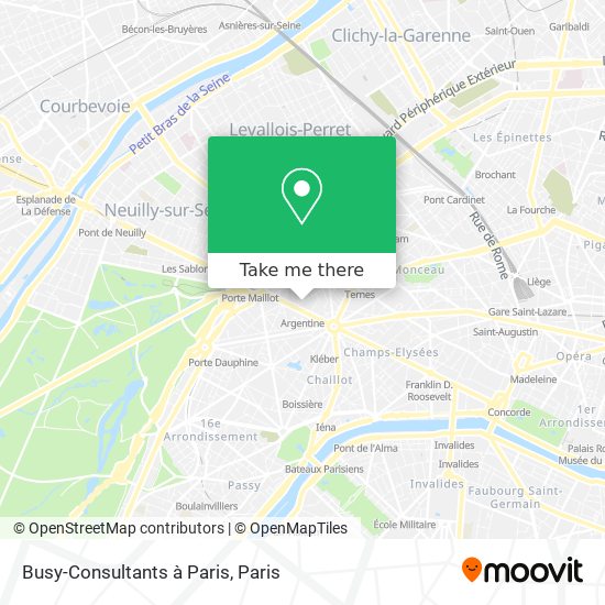 Busy-Consultants à Paris map