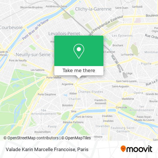 Mapa Valade Karin Marcelle Francoise