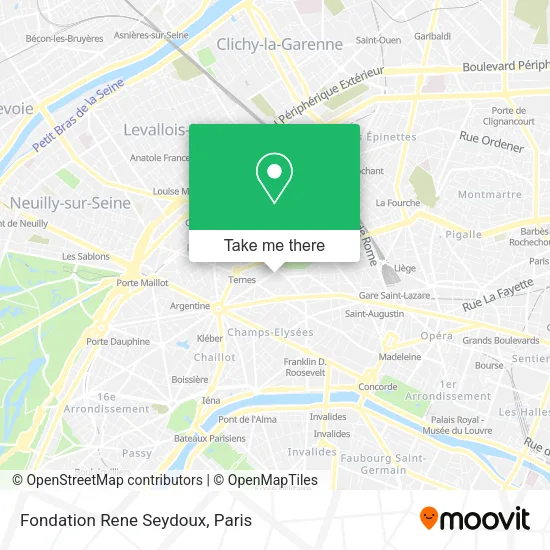 Fondation Rene Seydoux map