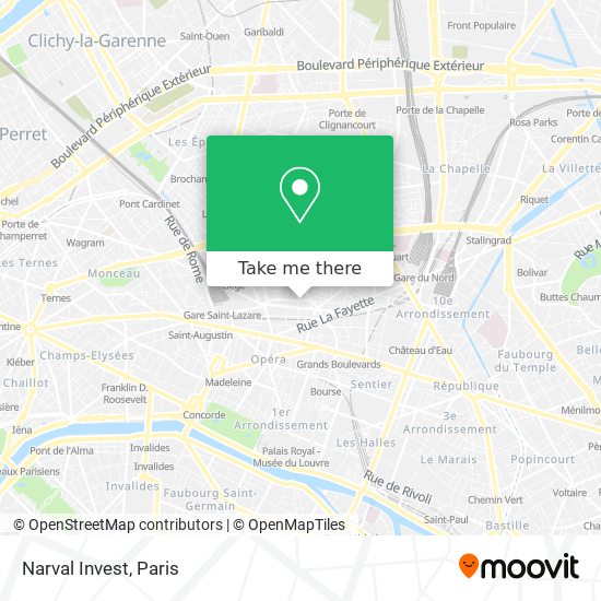 Narval Invest map