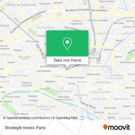 Strategik-Invest map