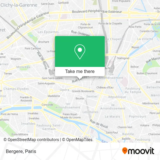 Bergere map