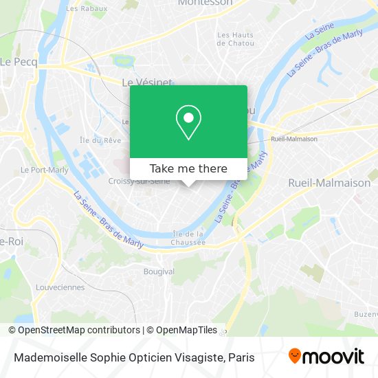 Mapa Mademoiselle Sophie Opticien Visagiste