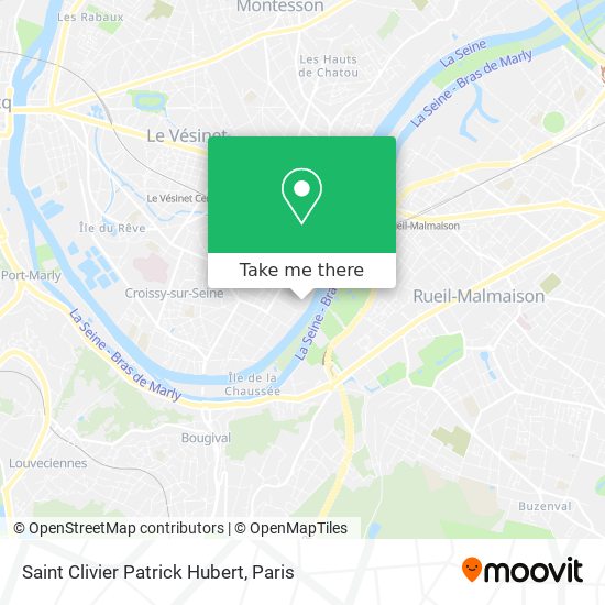 Saint Clivier Patrick Hubert map