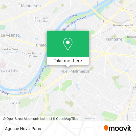 Agence Nova map