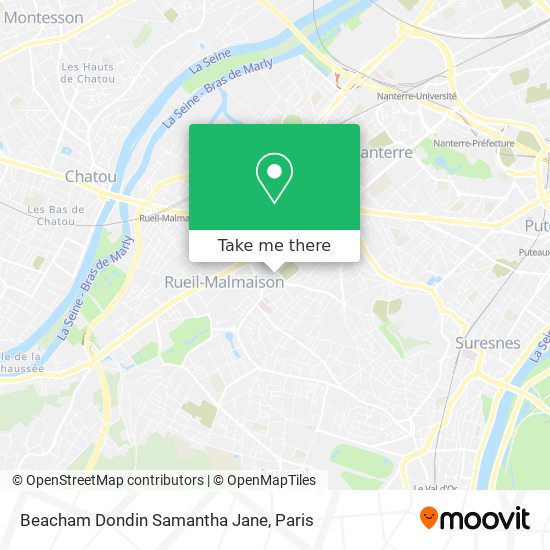 Beacham Dondin Samantha Jane map