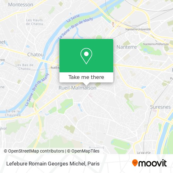 Lefebure Romain Georges Michel map