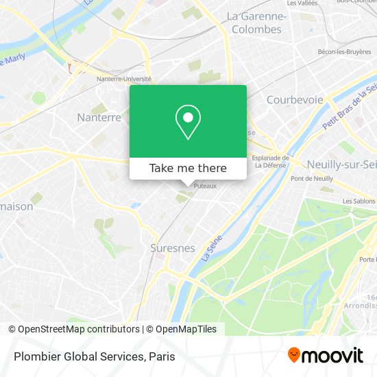 Plombier Global Services map
