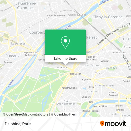 Delphine map