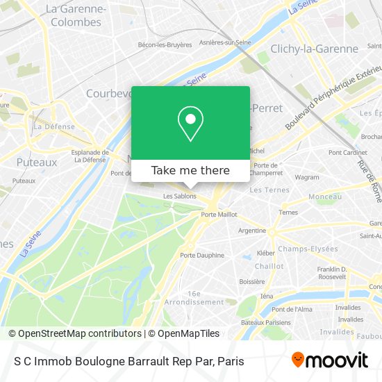 S C Immob Boulogne Barrault Rep Par map