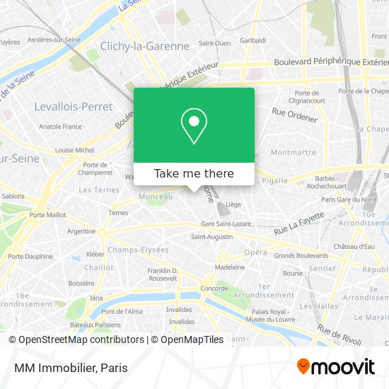 MM Immobilier map