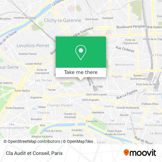 Cla Audit et Conseil map