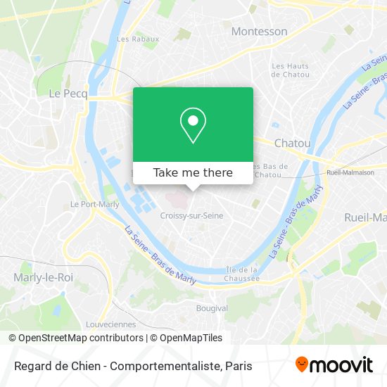 Regard de Chien - Comportementaliste map