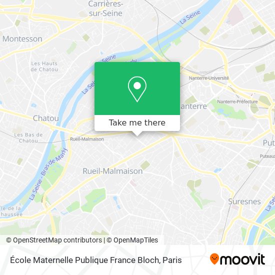 École Maternelle Publique France Bloch map