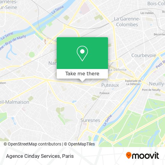 Agence Cinday Services map