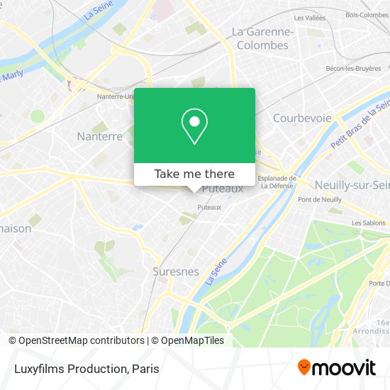 Luxyfilms Production map