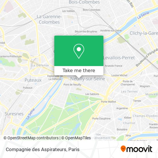 Compagnie des Aspirateurs map