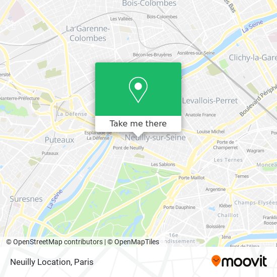Neuilly Location map
