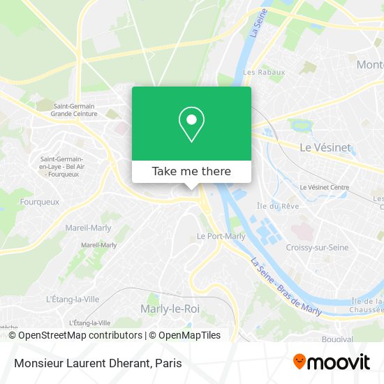 Mapa Monsieur Laurent Dherant