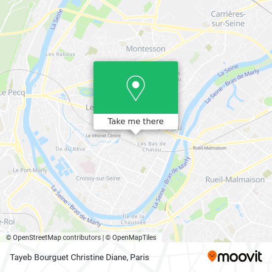 Tayeb Bourguet Christine Diane map