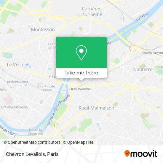 Mapa Chevron Levallois