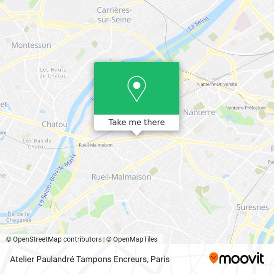 Atelier Paulandré Tampons Encreurs map