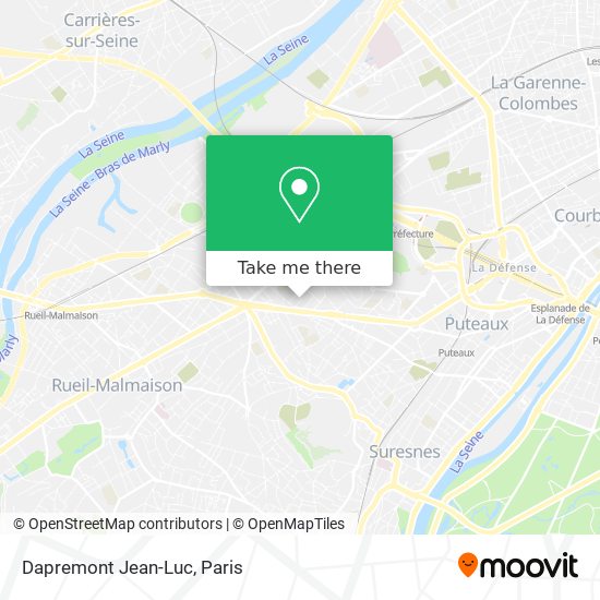 Dapremont Jean-Luc map