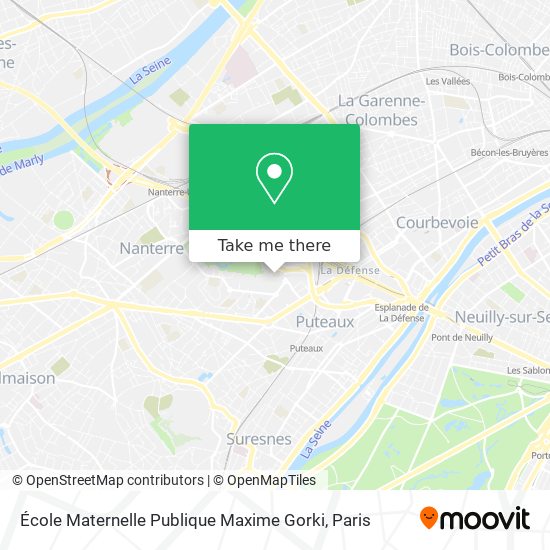 École Maternelle Publique Maxime Gorki map