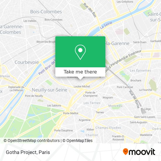 Gotha Project map