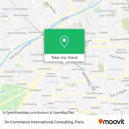 Mapa Sn-Commerce International Consulting