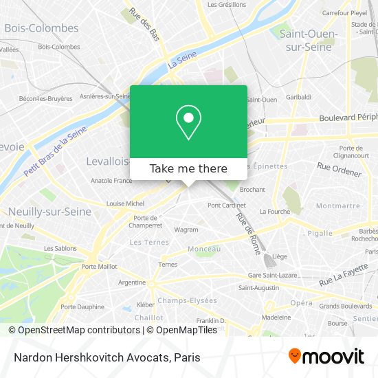 Nardon Hershkovitch Avocats map