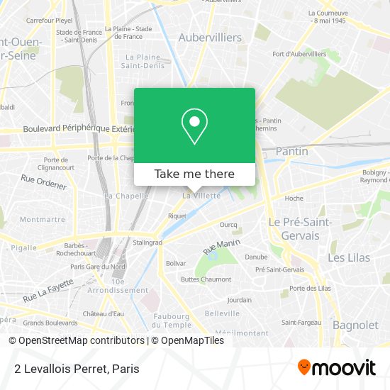 2 Levallois Perret map