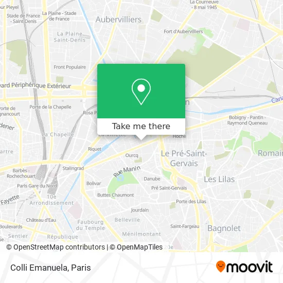 Colli Emanuela map