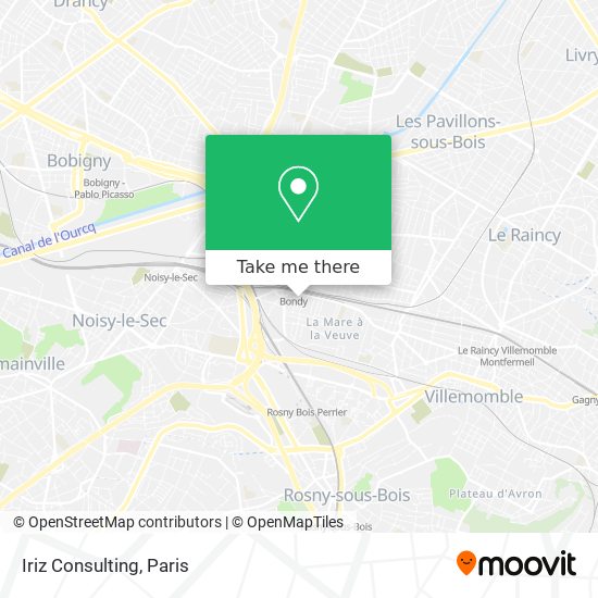 Iriz Consulting map