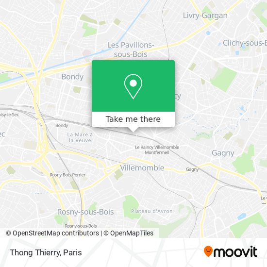 Mapa Thong Thierry